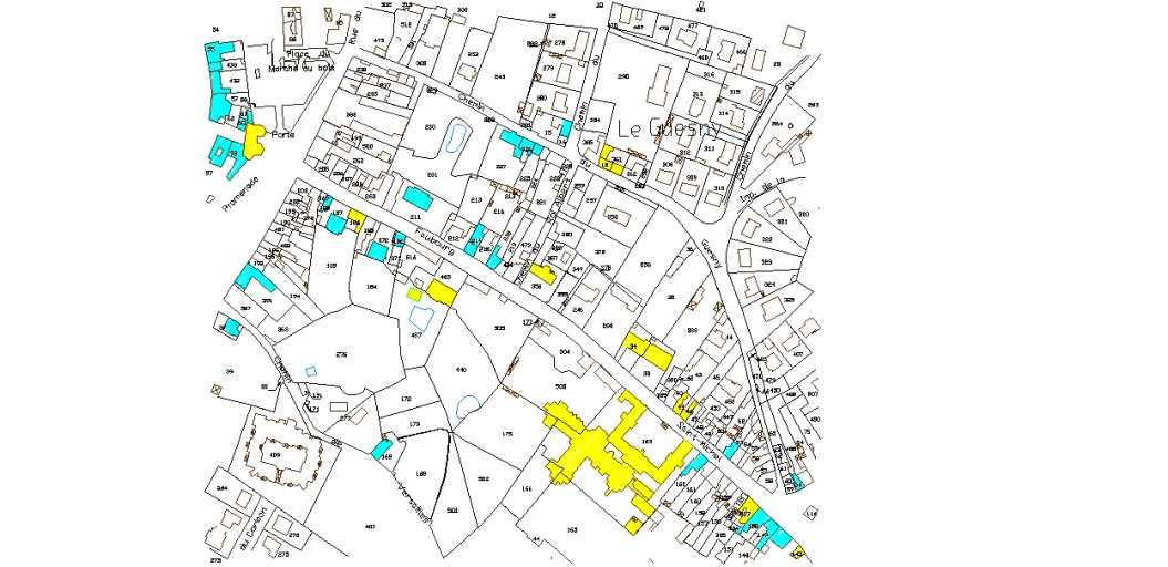 Évolution urbaine et historique de Guérande