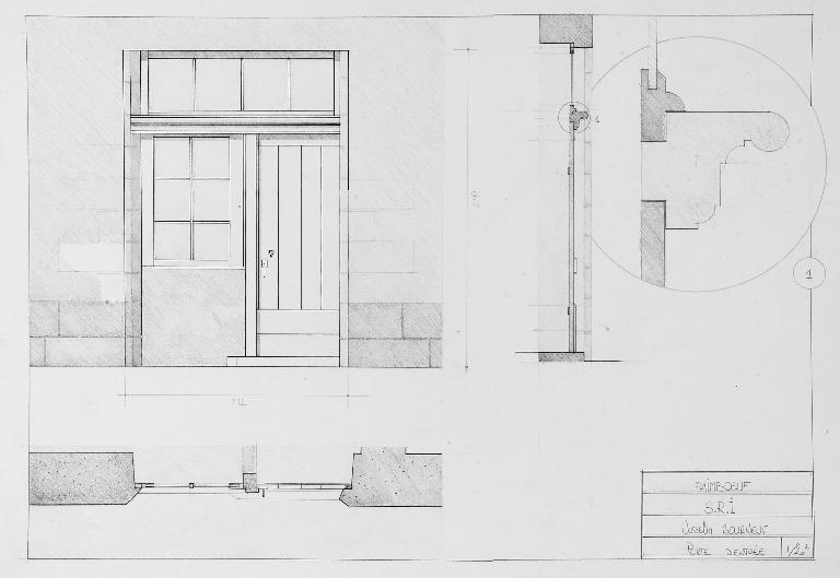 Maison, 11 rue du Général-De-Gaulle ; 10 rue Pierre-Jubau, Paimbœuf