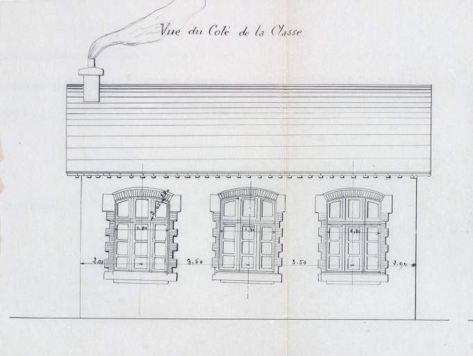 École de filles, puis école maternelle - 2-4 rue de la Poterie, Saint-Jean-sur-Erve