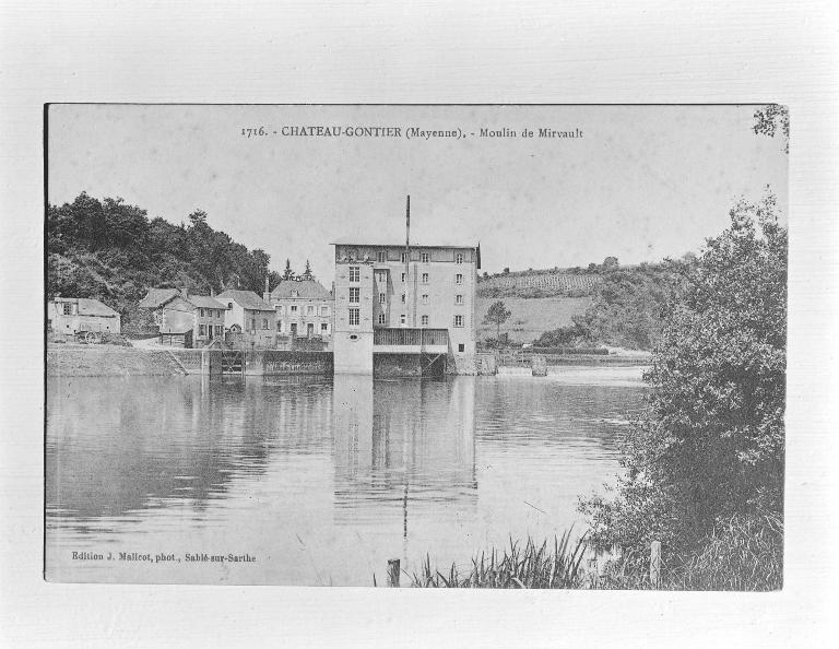 Moulin à farine, puis filature et usine de bonneterie, puis minoterie
