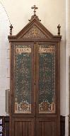 Armoire à bannières, église paroissiale Sainte-Reine de Sainte-Reine-de-Bretagne