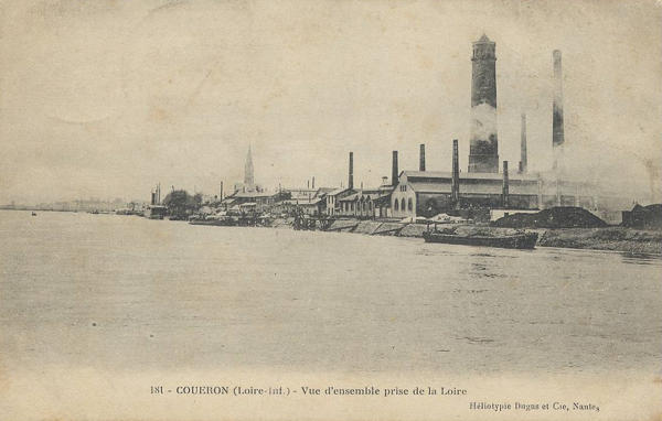 Ancienne usine dite Fonderies et laminoirs de Couëron, puis Pontgibaud, puis Tréfimétaux
