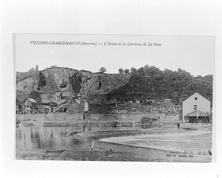 Moulin à farine, puis carrière de grès - la Fosse, Villiers-Charlemagne