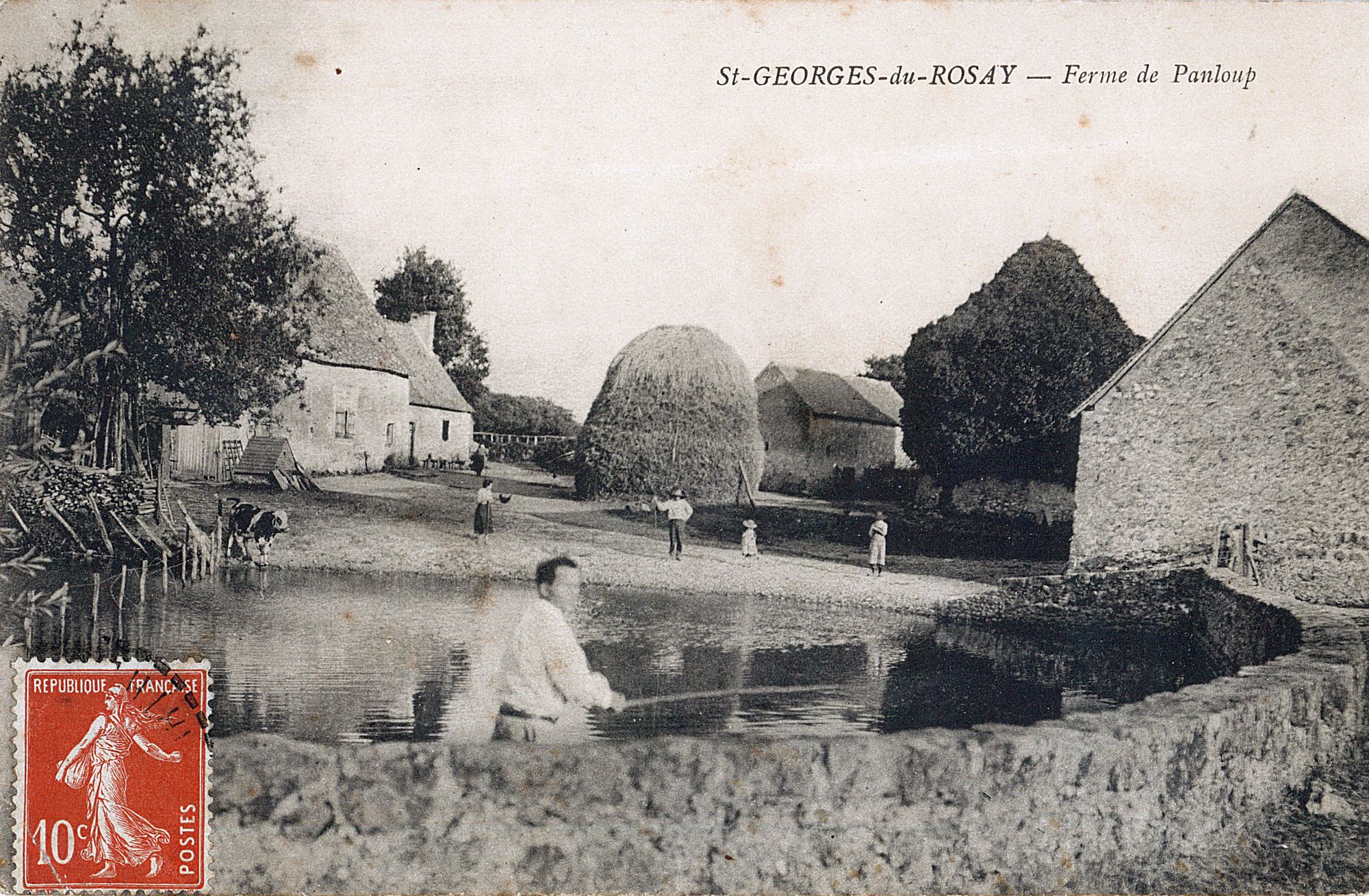 Pendloup, manoir puis ferme, actuellement maison.