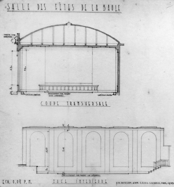 Cinéma, théâtre dit Salle des Fêtes, 235 avenue du Maréchal-de-Lattre-de-Tassigny