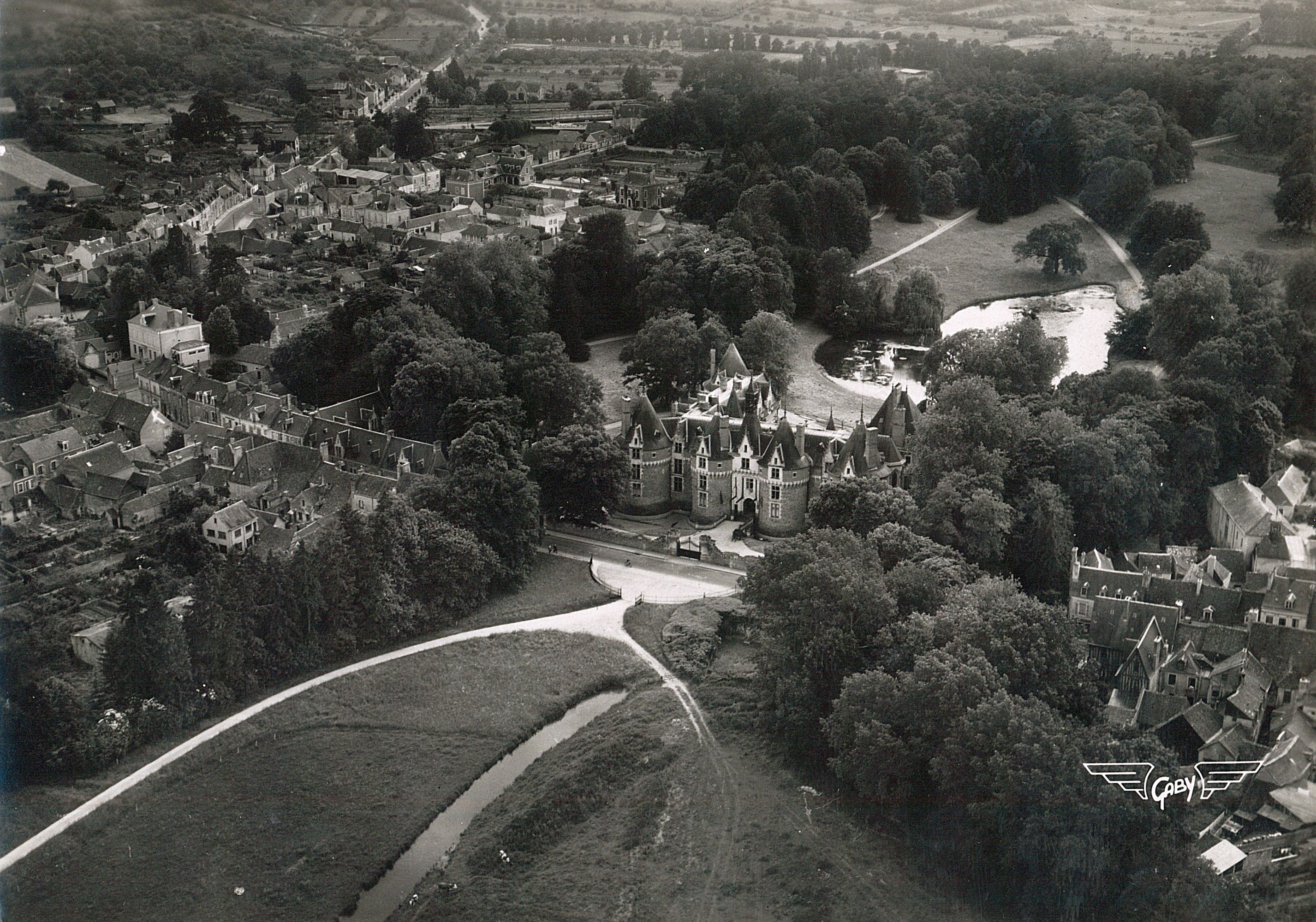 Le parc du château de Bonnétable