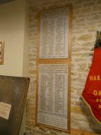 Plaques commémoratives des morts des deux guerres mondiales