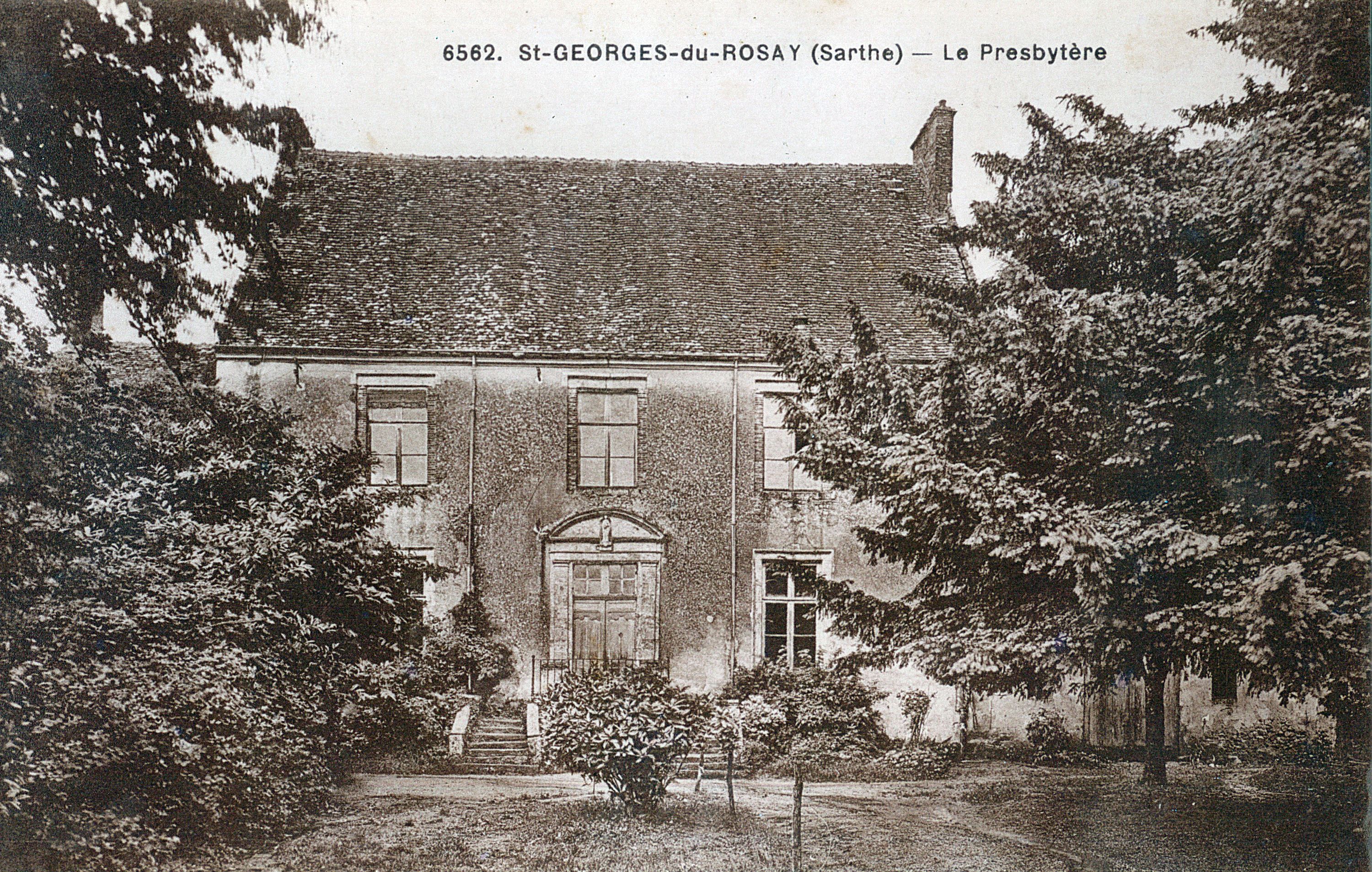 Le presbytère de Saint-Georges-du-Rosay