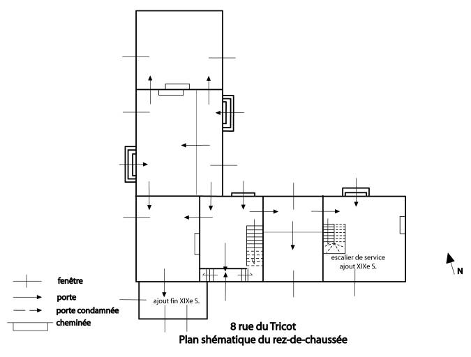 Hôtel, 8 rue du Tricot