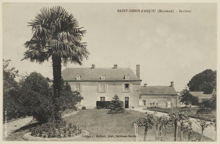 Manoir - le Grand-Saultray, Saint-Denis-d'Anjou