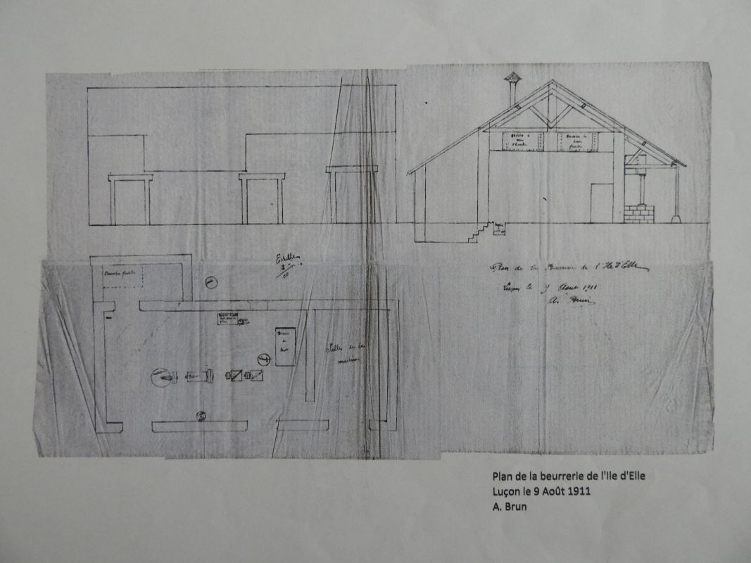 Laiterie industrielle, actuellement maison, 83 rue Nationale