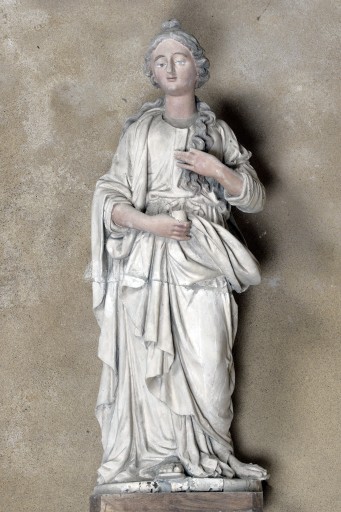 Statue : sainte femme dite sainte Agathe