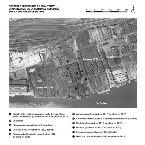 Centrale électrique, actuellement Fonderie Atlantique, 26 rue des Usines