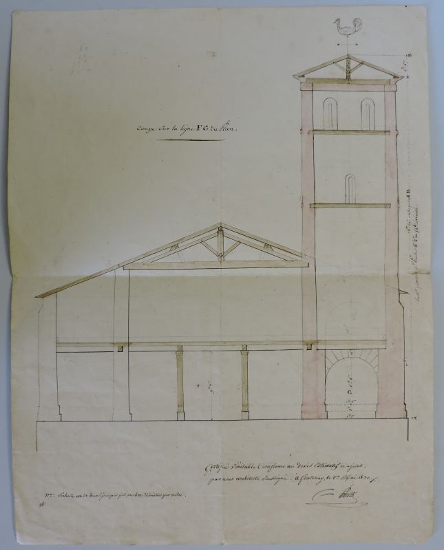 Eglise Notre-Dame de Vix (ancienne) (vestiges), abside