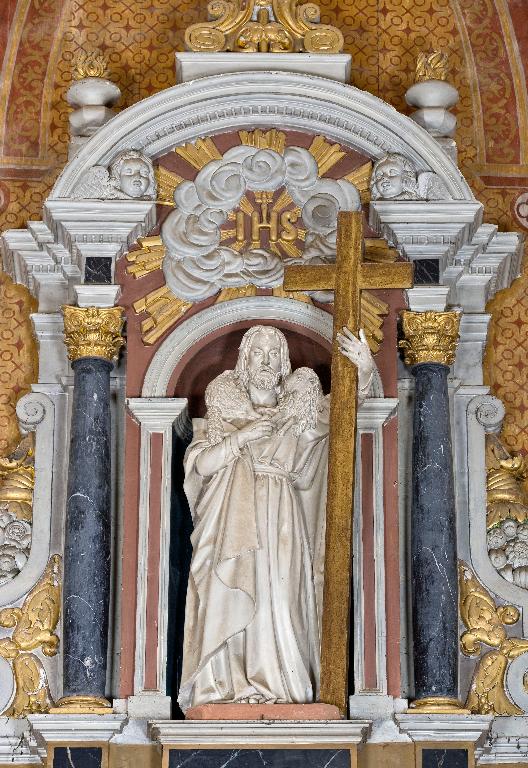 Statue : Bon Pasteur - Église paroissiale Notre-Dame-de-l'Assomption, La Rouaudière