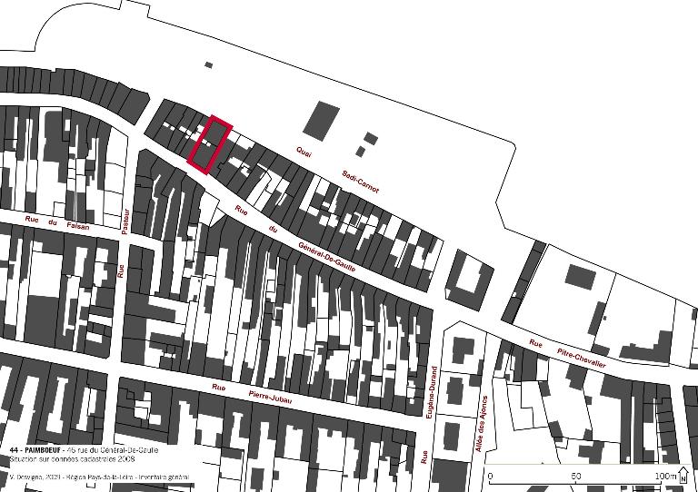 Maison, 46 rue du Général-De-Gaulle ; 21 quai Sadi-Carnot, Paimbœuf