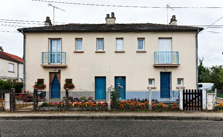 Station de la ligne des tramways de la Sarthe du Mans à Mamers puis lotissement concerté, 12-14 rue de Horncastle et 2-22 Rue Léo Delibes.