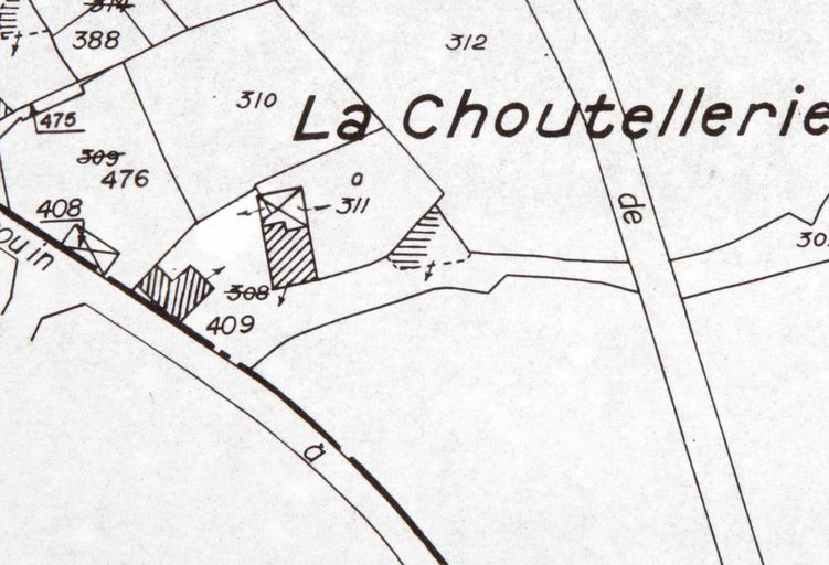 Ferme, actuellement maison - la Choutellerie, Saint-Léger