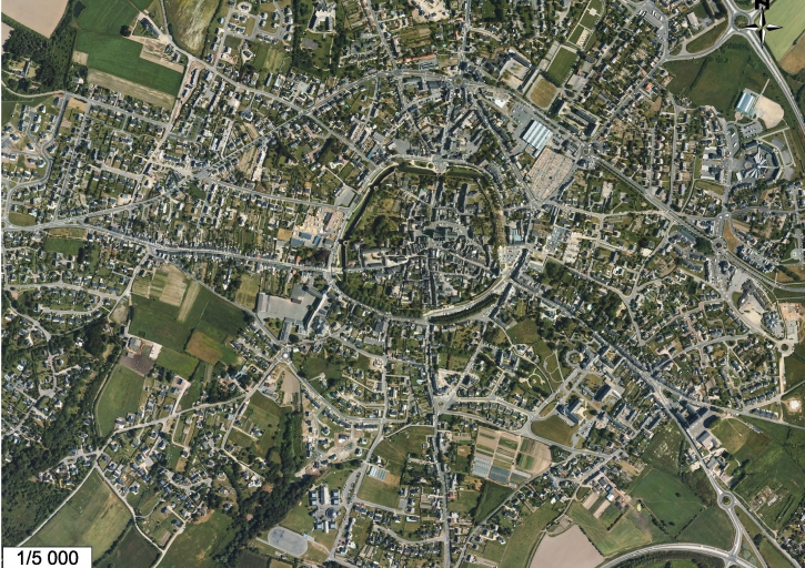 Évolution urbaine et historique de Guérande