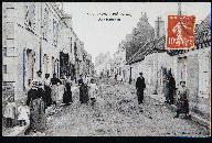 La rue Michel Beaufils, carte postale du début du XXe siècle.