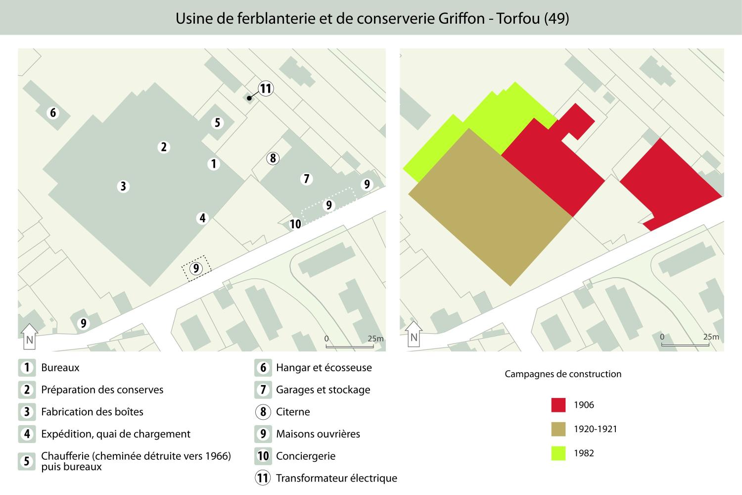 Usine de ferblanterie et de conserverie Griffon, puis Carnaud, 21 rue Griffon