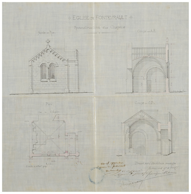 Église paroissiale Saint-Michel, Fontevraud-l'Abbaye