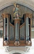 Orgue, statue (ange)