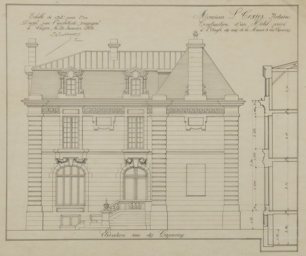 Maison Texier,  1 rue Neuve-des-Capucins