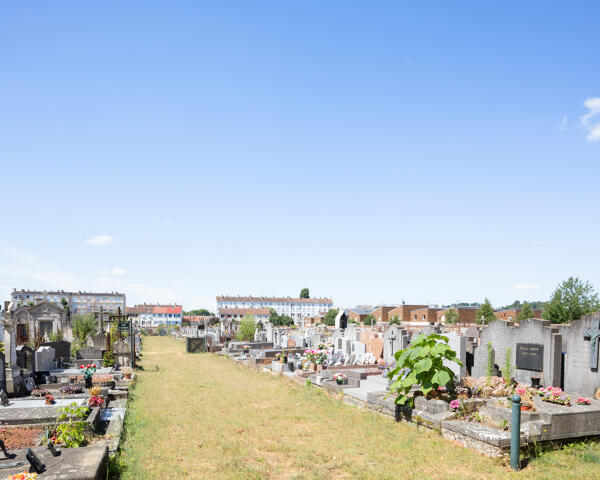 Cimetière de Pontlieue, rue des Sablons