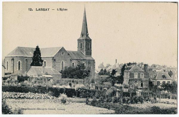 Église paroissiale Saint-Fraimbault de Lassay-les-Châteaux
