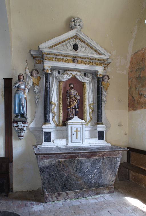 Ensemble de 2 retables - Église paroissiale Saint-Léger, Saint-Léger