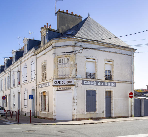 Maisons et immeubles du quartier Saint-Georges-du-Plain