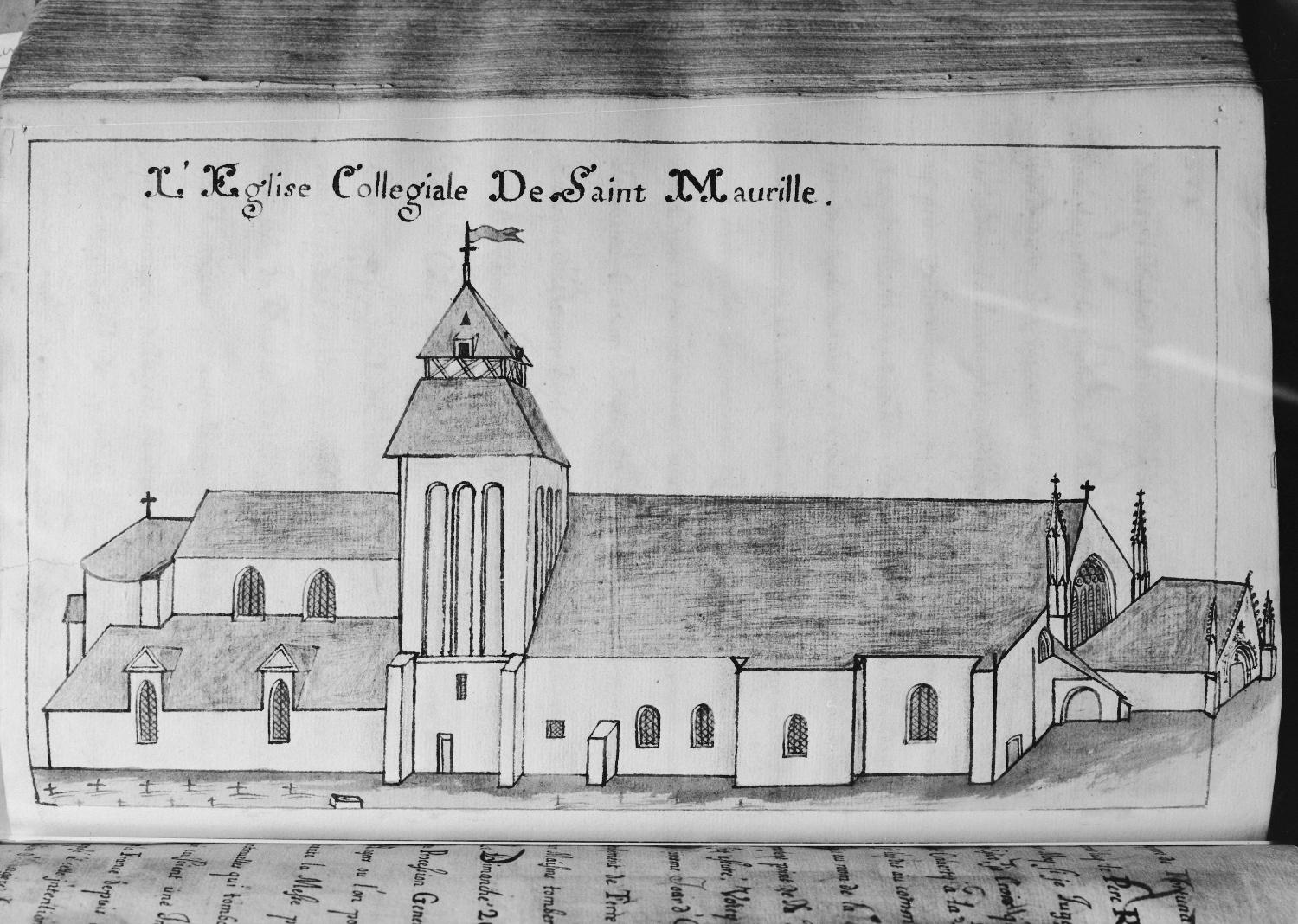 Eglise collégiale et paroissiale Notre-Dame et Saint-Maurille