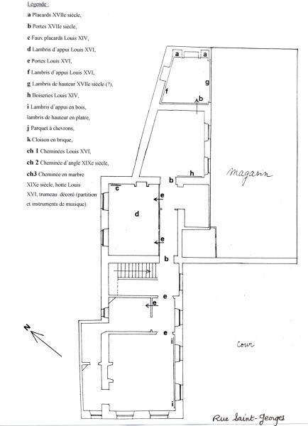 Hôtel de Villiers, puis de Contades, 9 rue Saint-Georges