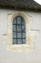 Sacristie : fenêtre postérieure gauche, 3e quart du 17e siècle.