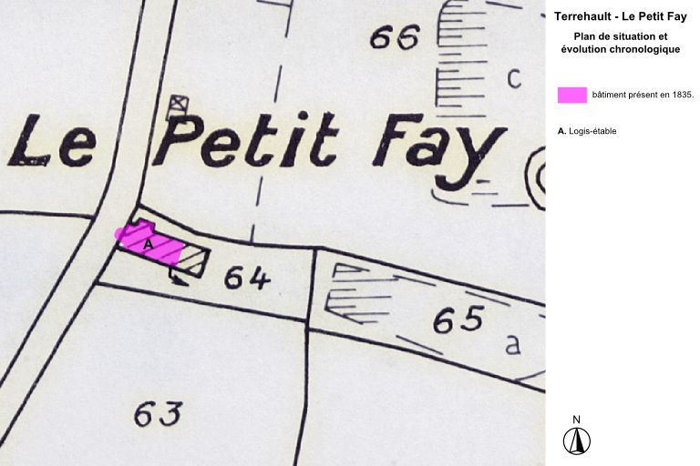 Ferme du Petit Fay, actuellement maison