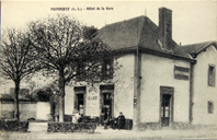 L'hôtel de la gare, boulevard Dumesnildot (1ère moitié XXe siècle).