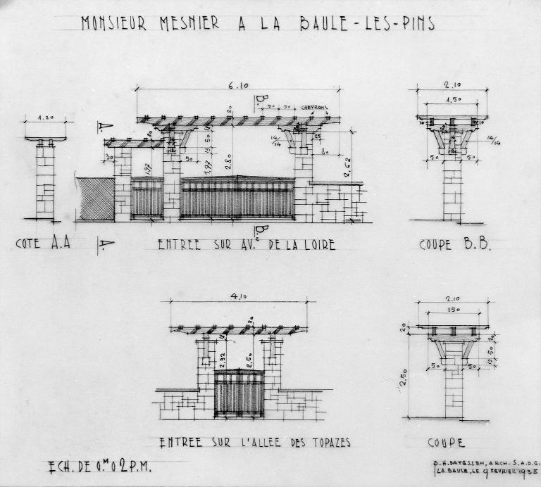 Maison dite villa balnéaire Carpe Diem, 4 avenue de la Loire