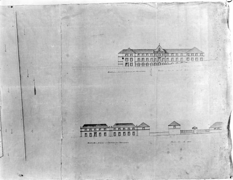 Hôpital Saint-Joseph, puis hôpital Saint-Julien, puis maison de retraite, 29 à 43 quai Paul-Boudet, Laval