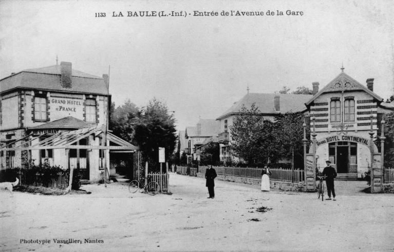 Hôtels de voyageurs de la commune de La Baule-Escoublac