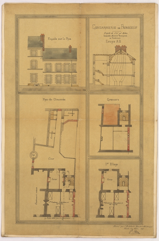 Maison, 3, 5 rue Pitre-Chevalier, Paimbœuf