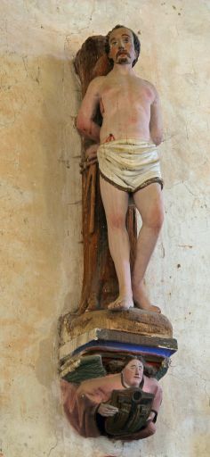 Statue : saint Sébastien