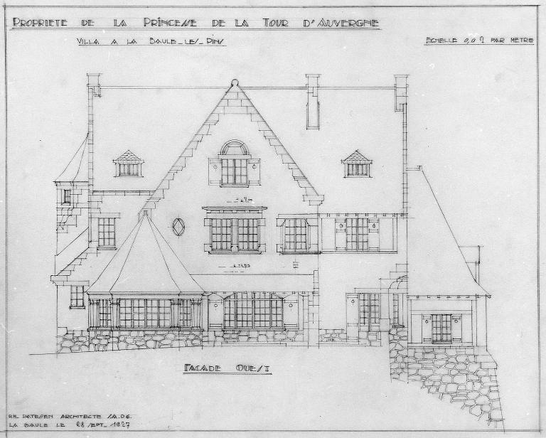 Maison dite villa balnéaire Casa Sylva, 24 avenue de Bordeaux