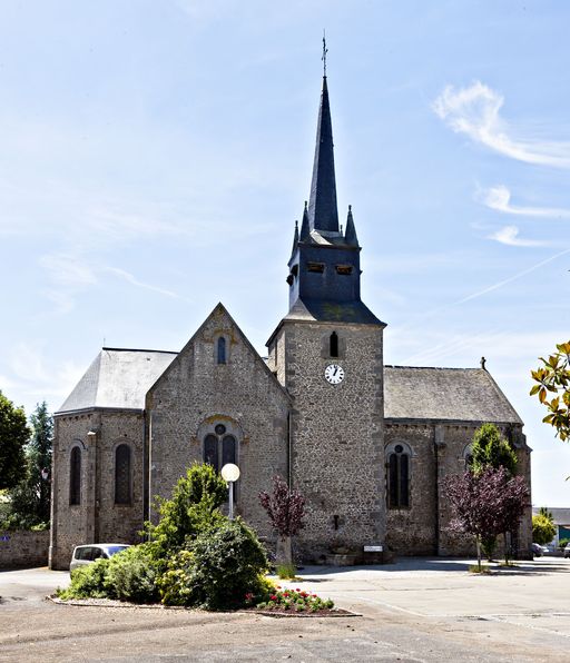 Église paroissiale Saint-Martin - place de l'église, Marcillé-la-Ville