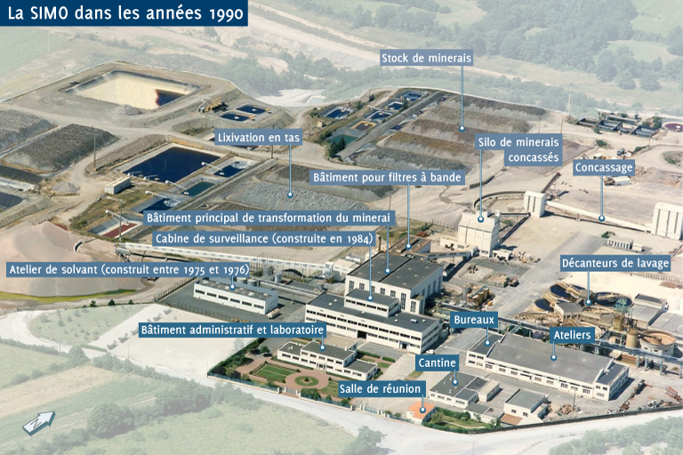 Mine d'uranium de l'Ecarpière, Saint-Crespin-sur-Moine