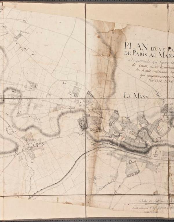 La traversée du canton de Bonnétable par la voie antique du Mans à Evreux, puis Grand Chemin mansais vers Rouen, puis route royale du Mans à Paris, puis R.N. 138 bis du Mans à Mortagne au Perche, actuellement R.D. 301.