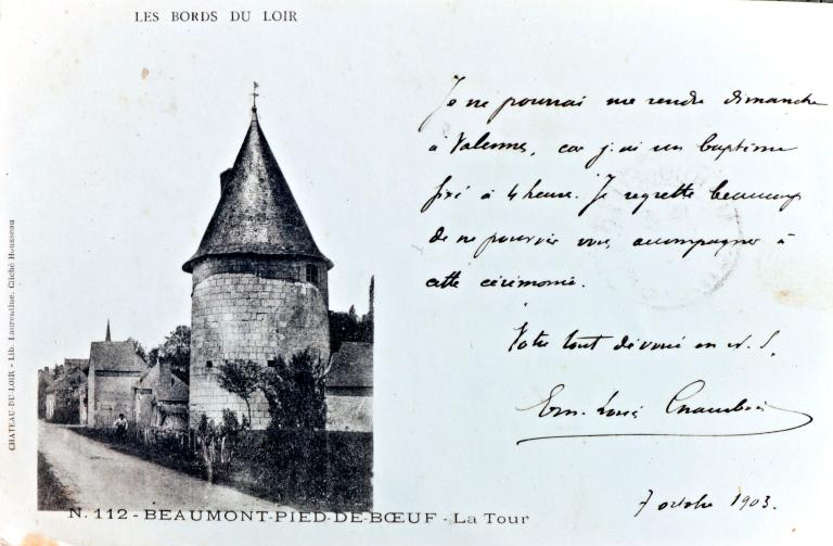 Château de Beaumont-Pied-de-Bœuf (vestiges)