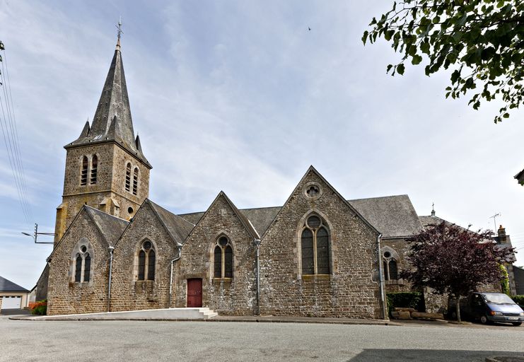 Église paroissiale Saint-Éloi - place de l'église, Colombiers-du-Plessis