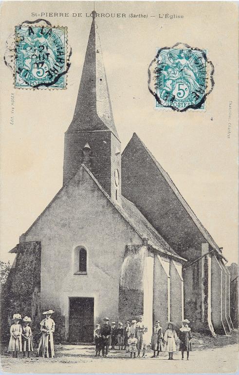 Présentation du village de Saint-Pierre-du-Lorouër