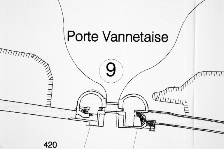 Porte de ville dite porte Vannetaise
